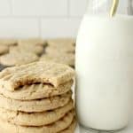 Literally THE BEST peanut butter cookies you will ever taste! You probably have everything you need to make them in your pantry, they are super easy, and the recipe yields a ton!