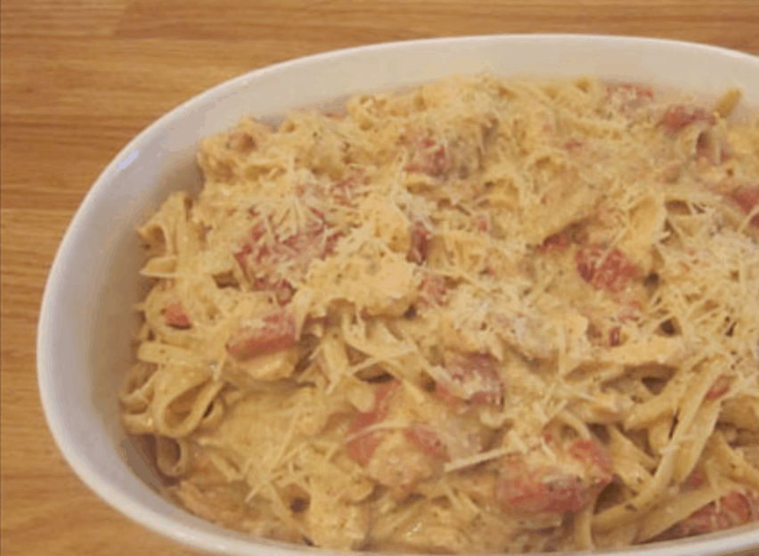 Salmon Pesto Alfredo Pasta Pretty Providence