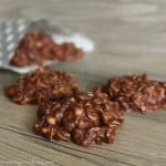 The perfect no bake cookies, for the hot summer months when baking becomes unbearable!
