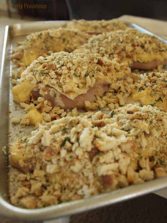 Easy Chicken and Stuffing Bake - Pretty Providence