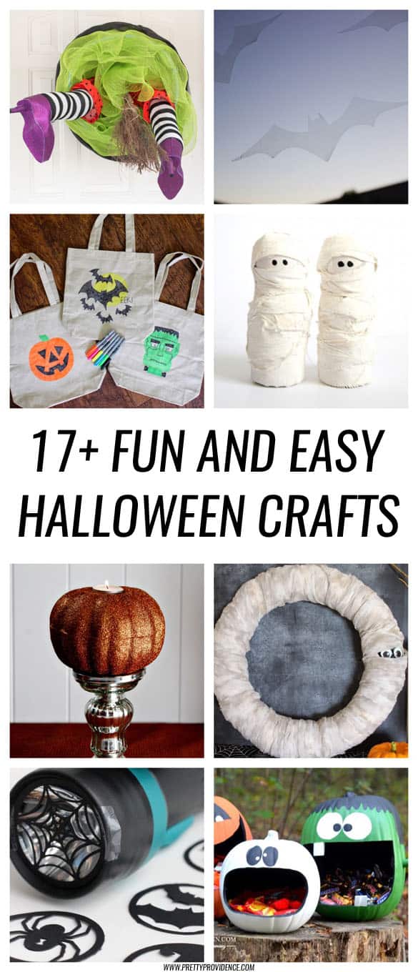 17 Fun And Easy Halloween Crafts Pretty Providence