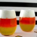 Candy Corn Jello Sundae www.prettyprovidence.com