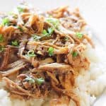 Teriyaki Chicken is so easy to make! The perfect tender, flavorful crock pot option for these cold crazy months!