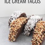 These ice cream tacos are INCREDIBLE and surprisingly easy too!