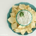 The BEST and easiest spinach dip ever! Literally takes five minutes to throw together and is always a major crowd pleaser!