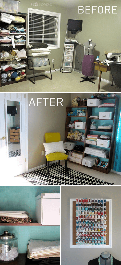 Momma Lynne's Sewing Room Makeover: Part 2 - Pretty Providence