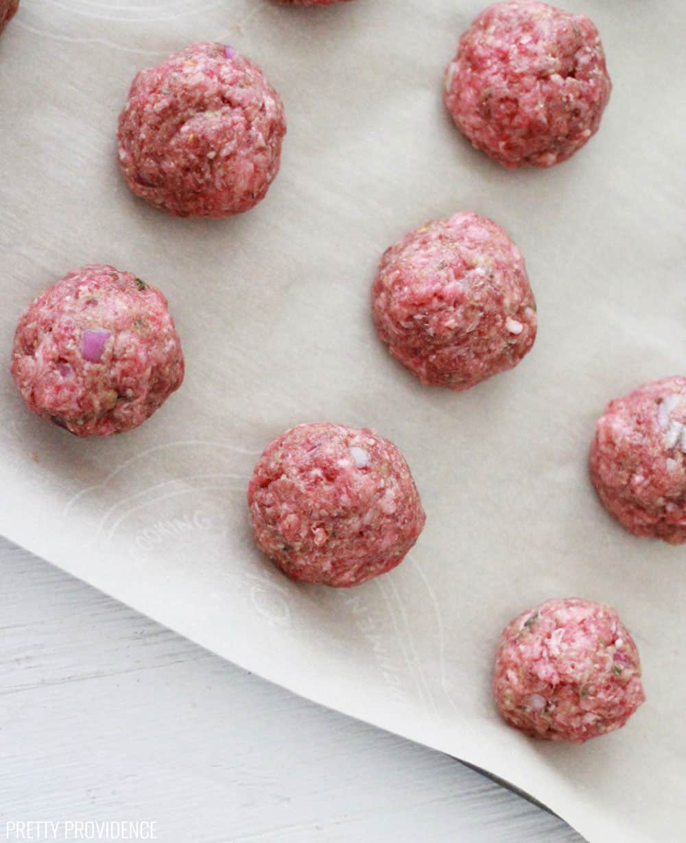 Freezer Meatball Recipe