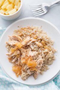 Easy and delicious crockpot pineapple chicken!