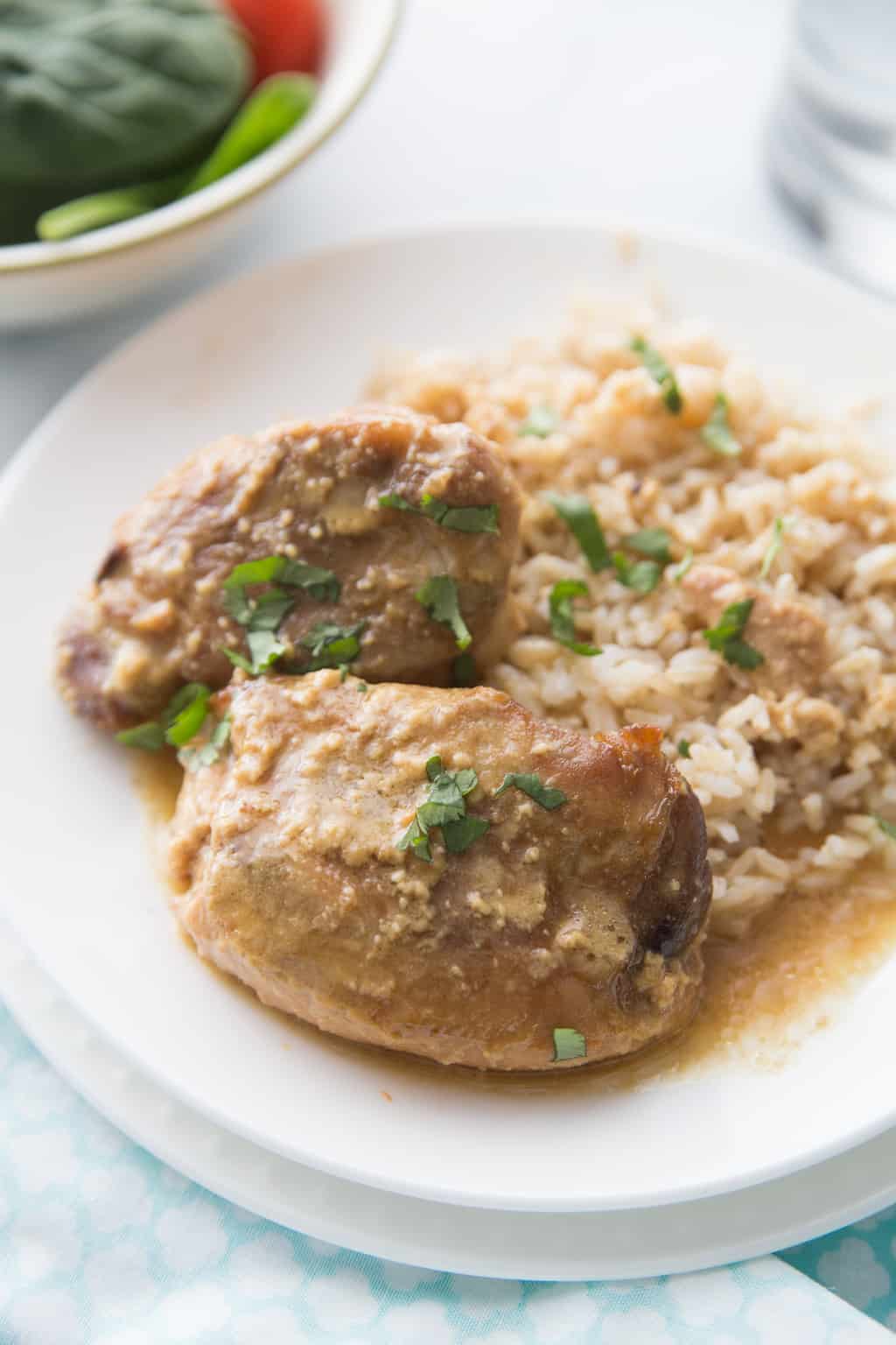 Easy and delicious maple dijon chicken freezer meal! 