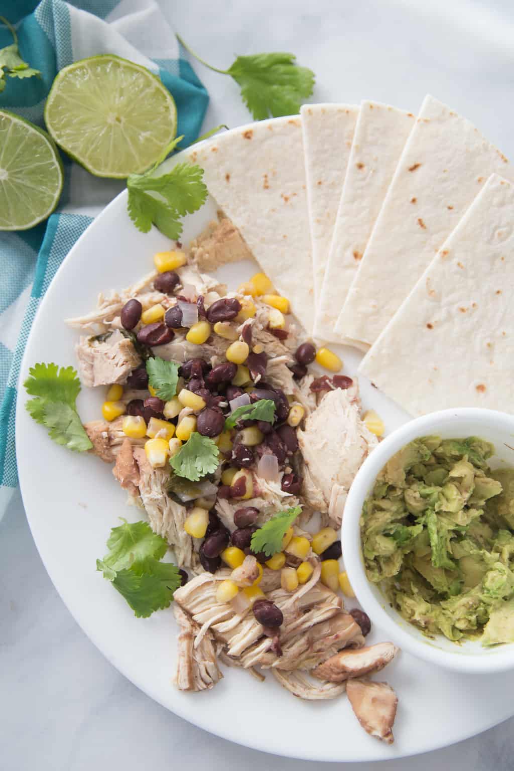 Easy and delicious garlic lime chicken freezer meal! 