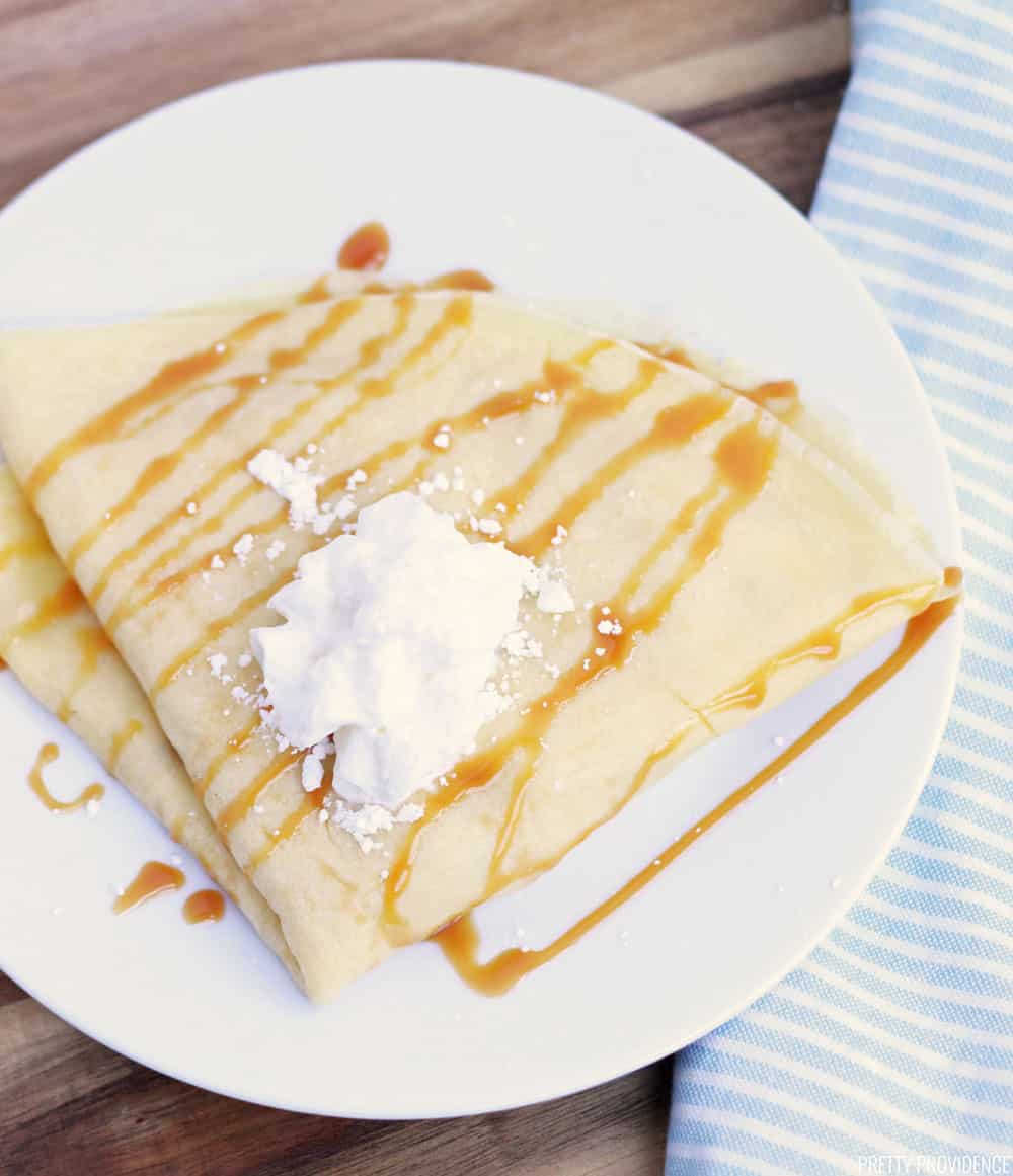 Crepe Recipe that is easy and delicious!