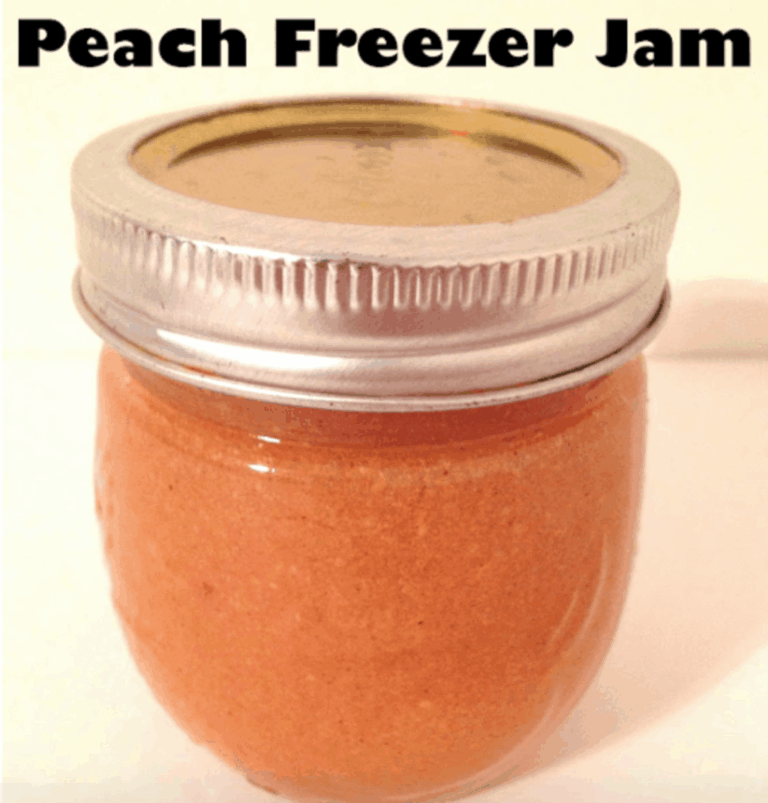 Peach Freezer Jam Tutorial