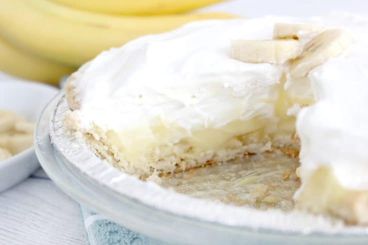 Easy Banana Cream Pie - Pretty Providence