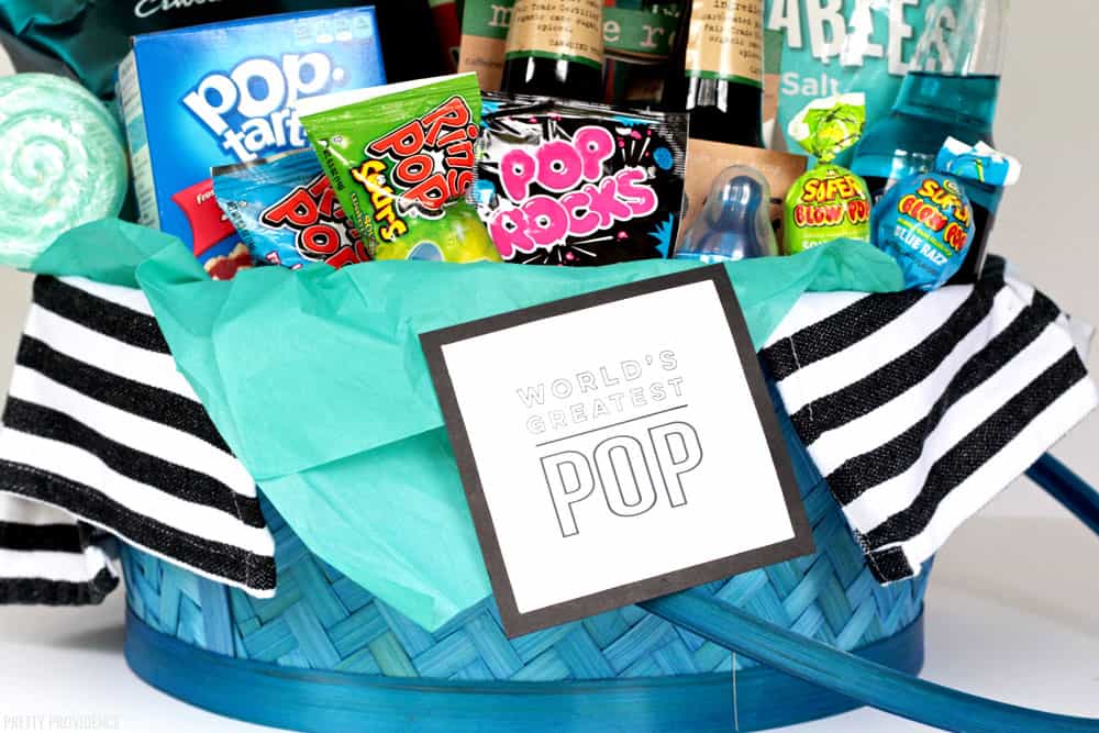 World's Greatest Pop Gift Basket - New Dad Gift Idea