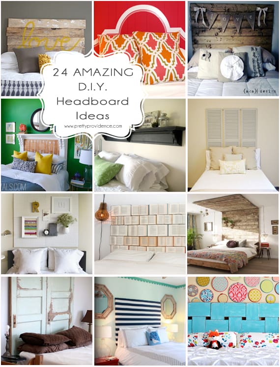 24 AMAZING DIY Headboard Ideas - Pretty Providence