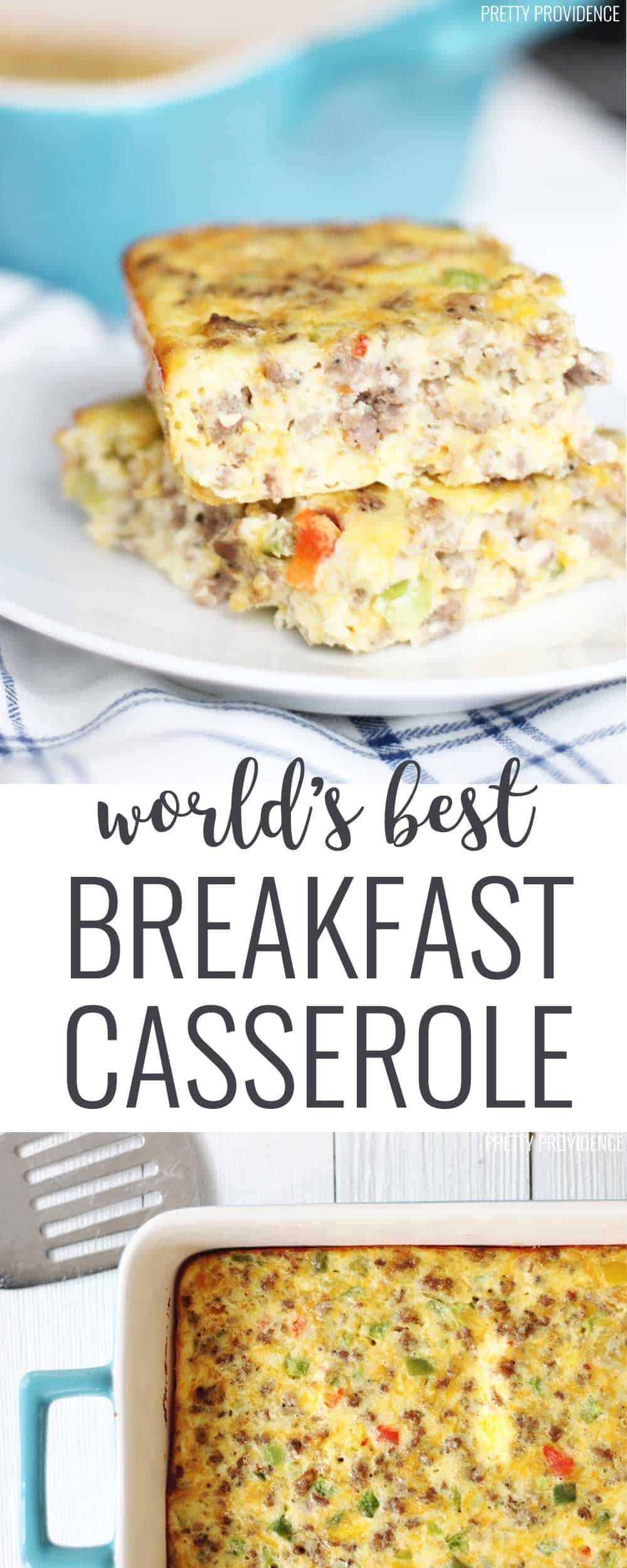 Sausage and Egg Casserole (Without Bread)