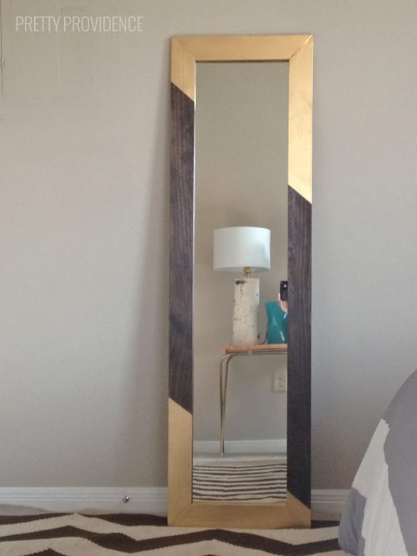 DIY Full Length Mirror Frame