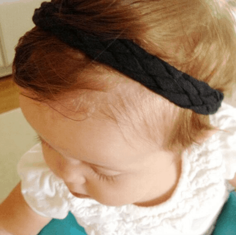 T-Shirt to 5 Strand Braided Headband Tutorial