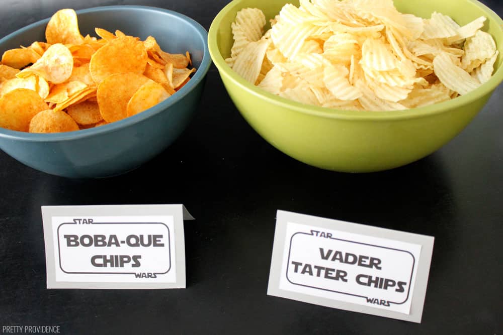 Star Wars Food - Boba Que Chips