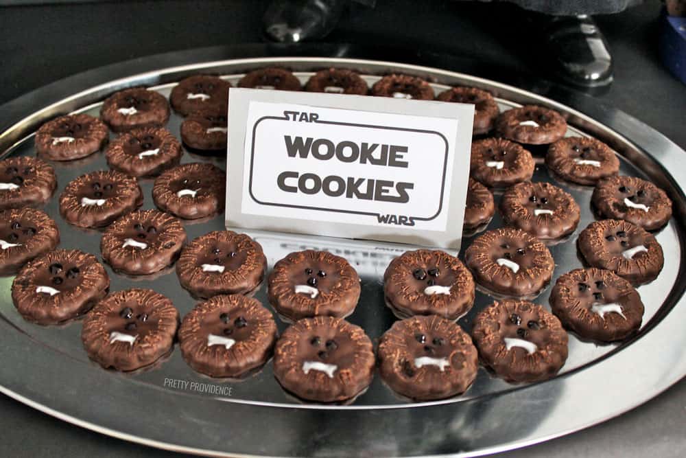 Star Wars Party Food - Wookie Cookies