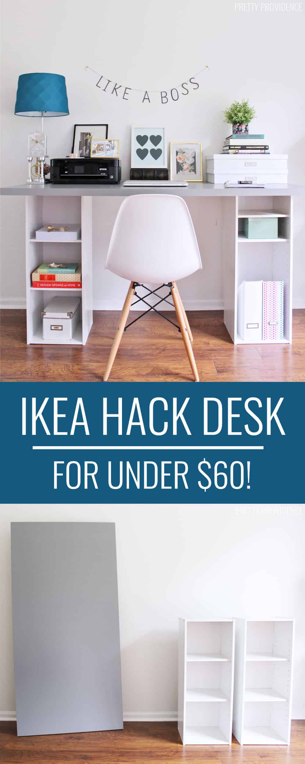 Desk with deals storage under $100