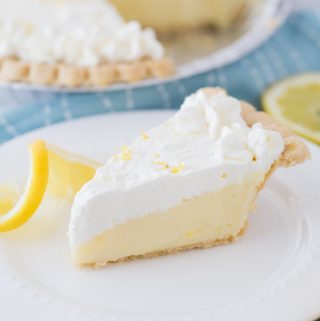 The best lemon sour cream pie you will ever taste! If I can make it you can too- and I promise it will please any crowd! It's even won a few competitions!