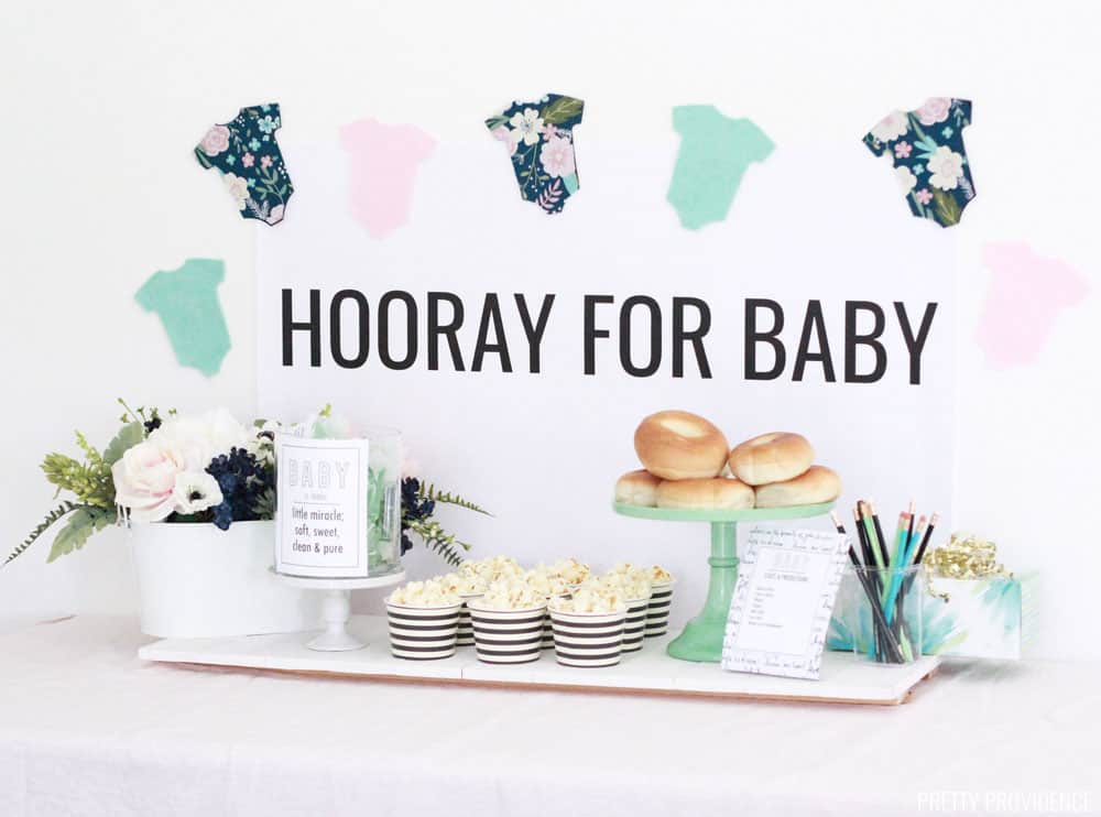 Easy baby shower store themes