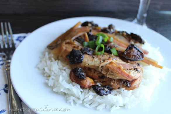 Easy slow-cooker Polynesian chicken! 