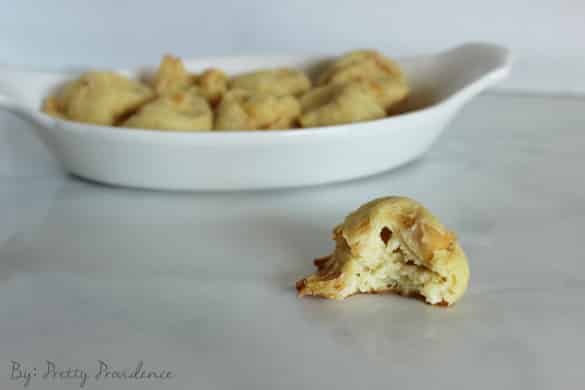 Easy chicken almond puffs! Perfect for any shower or get together! 