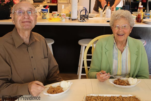 The perfect apple crisp! 