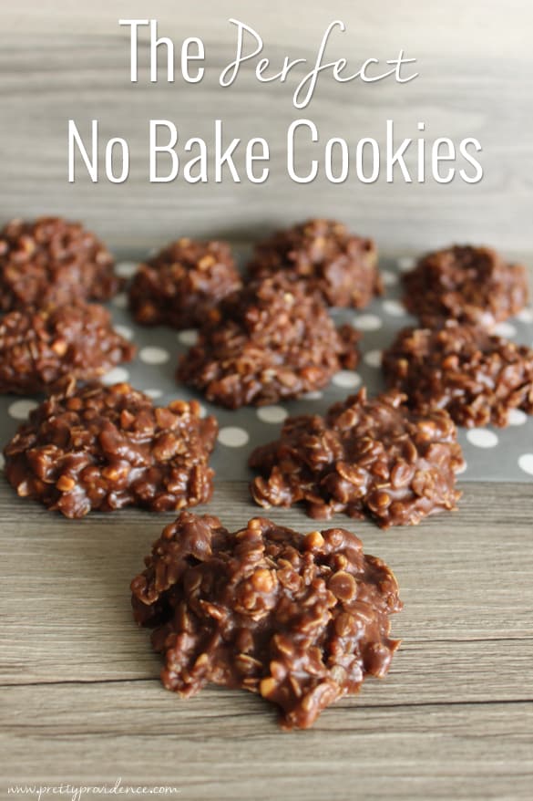 The perfrect no bake cookies!
