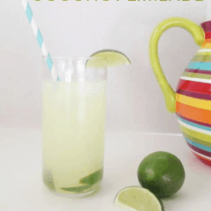 low-cal coconut limeade! everyone asks me how I make this - it's SO easy.