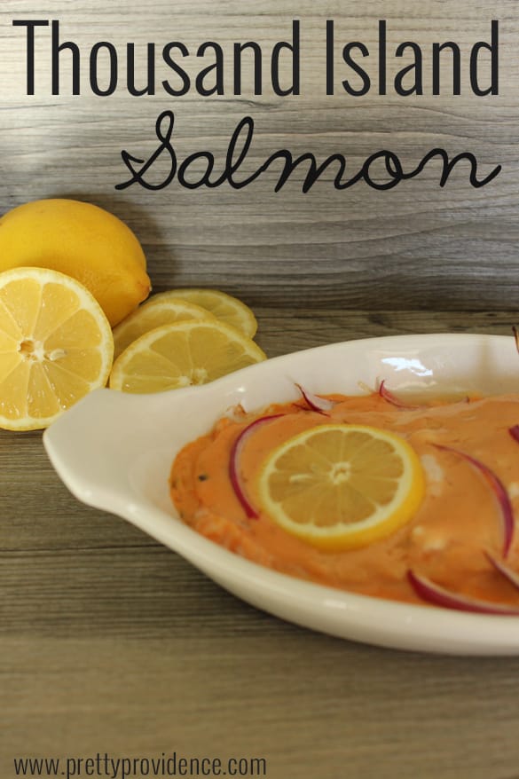 Easy and delicious salmon island salmon! 