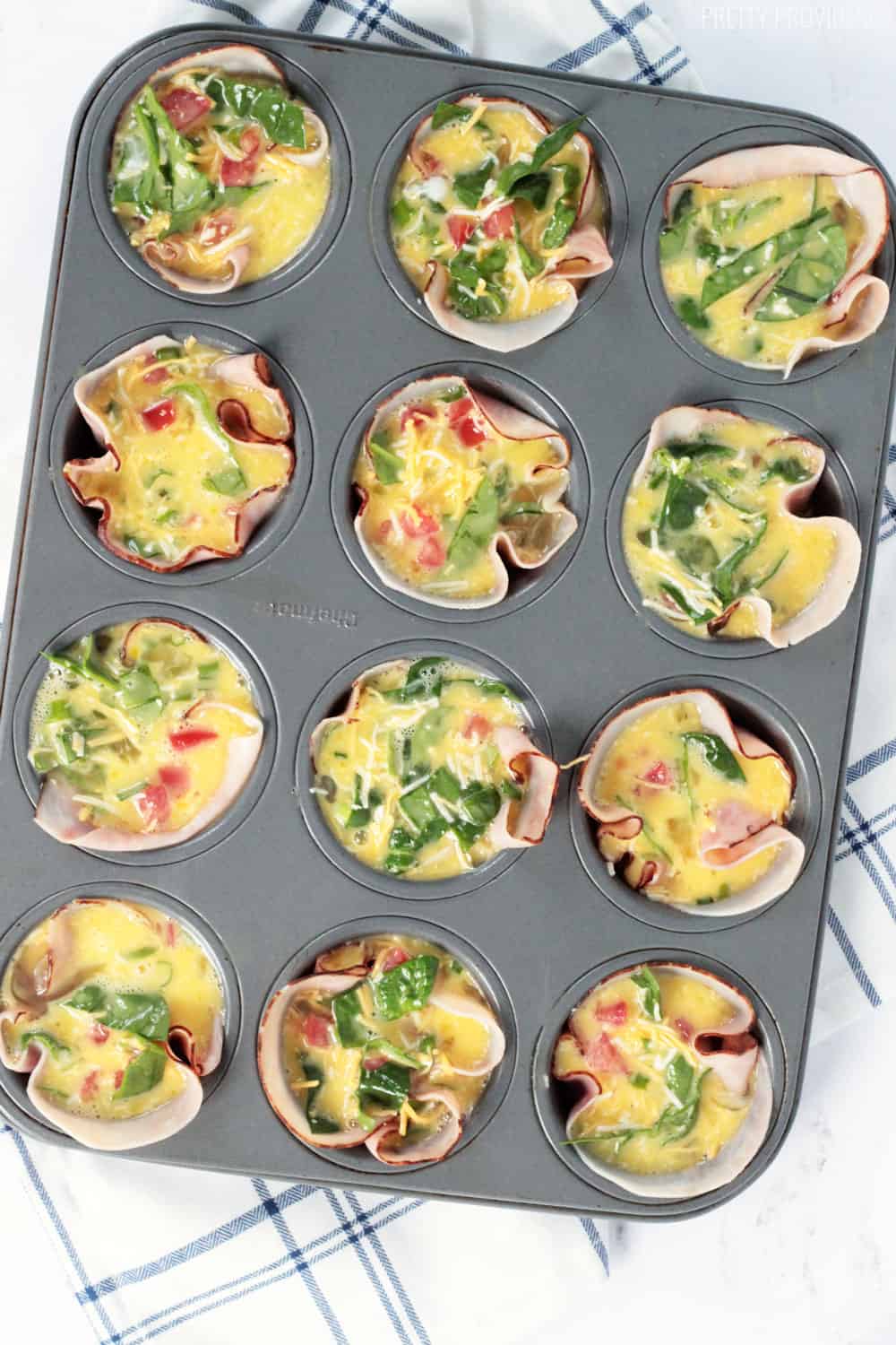 Three Healthy Breakfasts In A Muffin Tin 