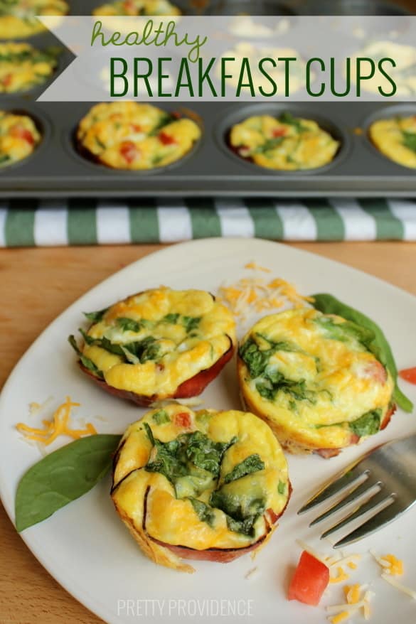 Healthy Breakfast Cups - On The Go