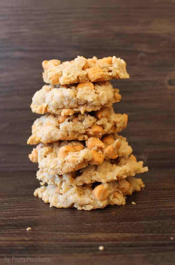 These oatmeal scotcheroos are seriously to die for! A fun change from chocolate chip.. my family gobbled up the whole batch!