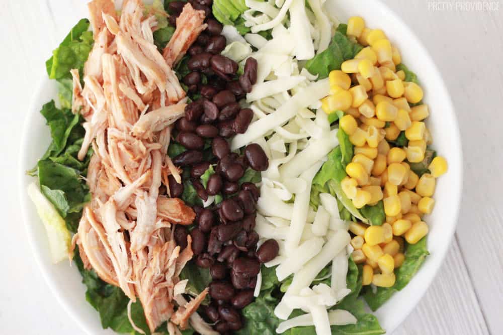This healthy salad recipe is amazing and tastes so so good! 