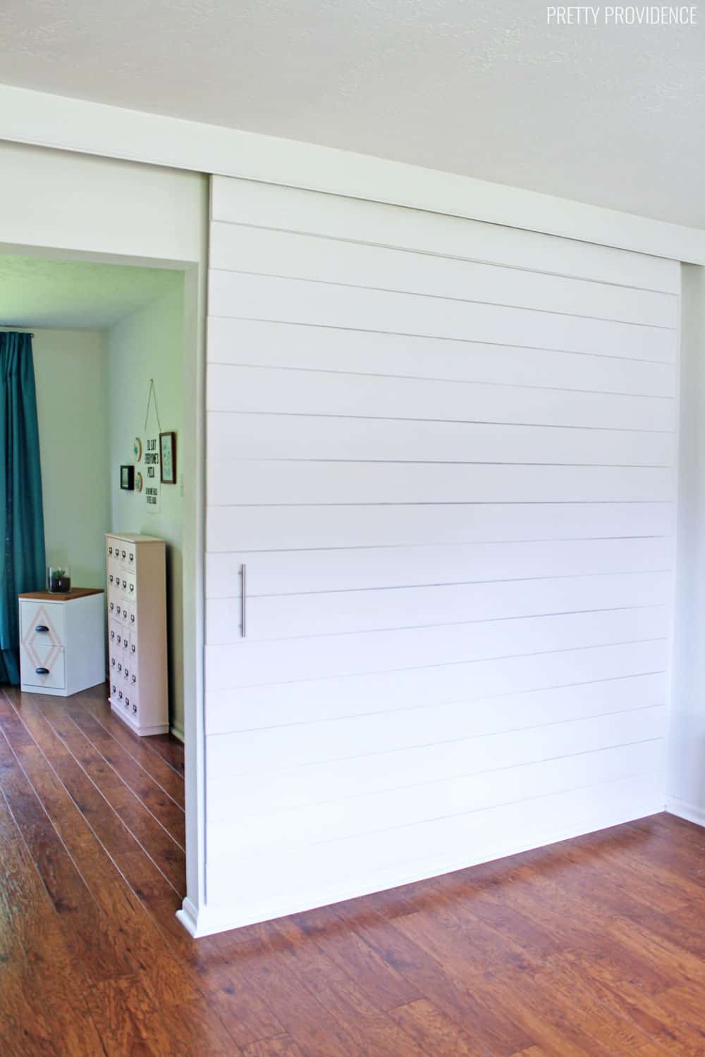 DIY Sliding Barn Door Under $250 - Pretty Providence