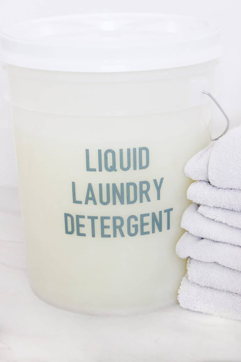 Homemade Liquid Laundry Detergent Recipe Pretty Providence