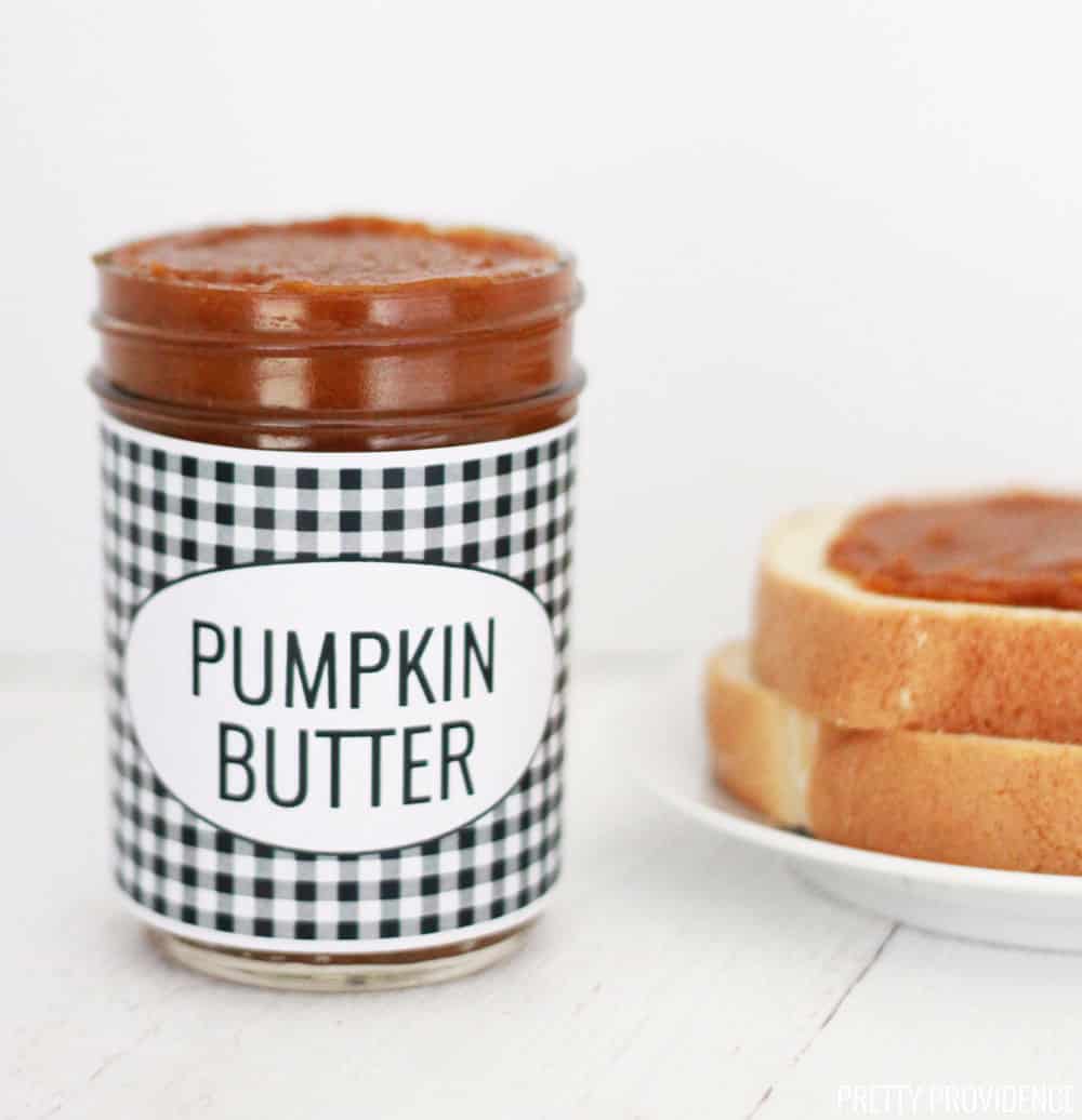 This homemade pumpkin butter in the slow cooker is so easy and so good!