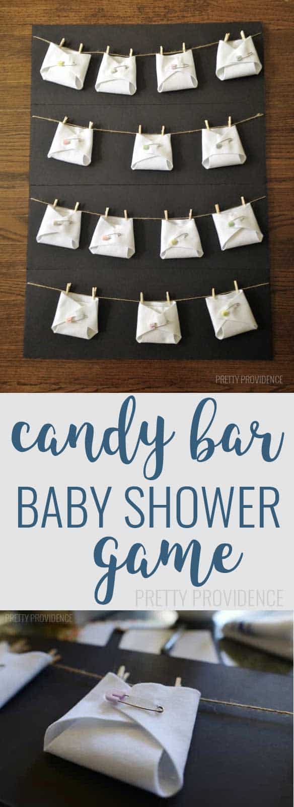 Candy Bar Baby Shower Game - Pretty Providence