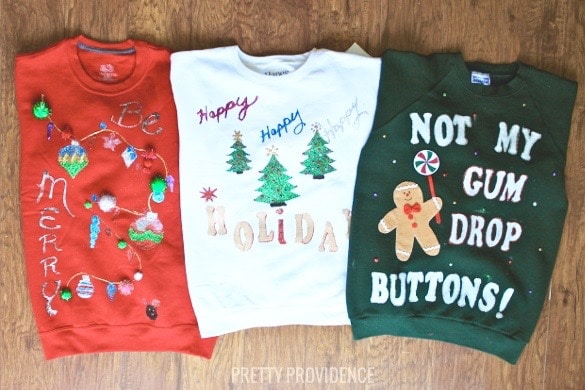 Simple DIY Ugly Sweater Shirt - Everyday Party Magazine