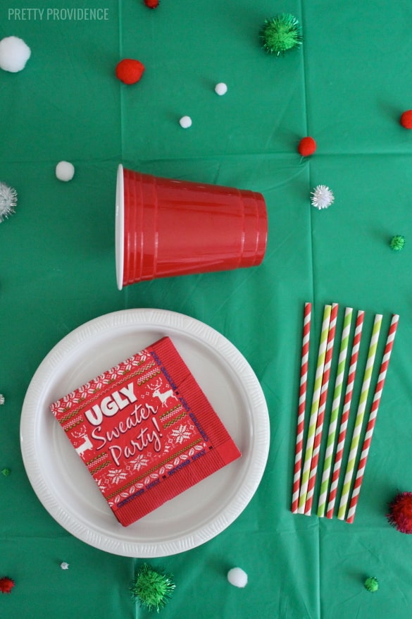 how to throw a 'make your own ugly sweater' party! 