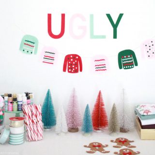 Ugly Sweater Party Idea - Make your own tacky sweater!