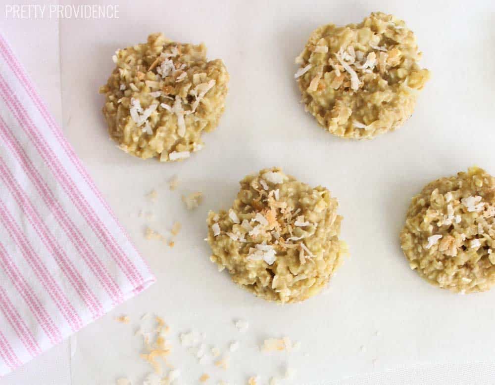 Coconut No Bake Cookies