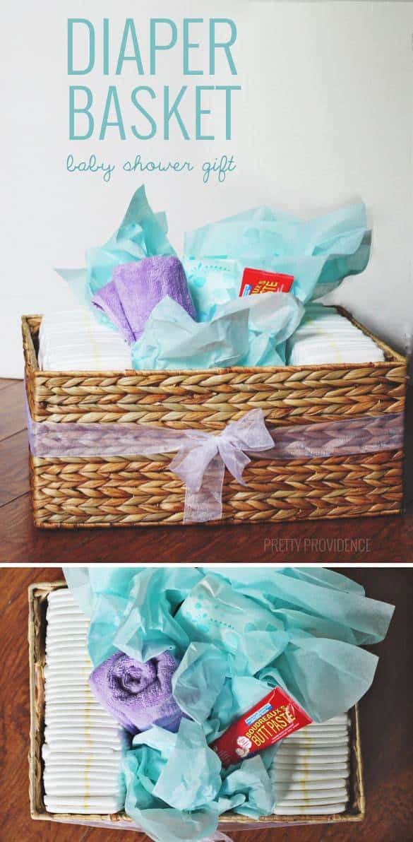 diaper basket gift