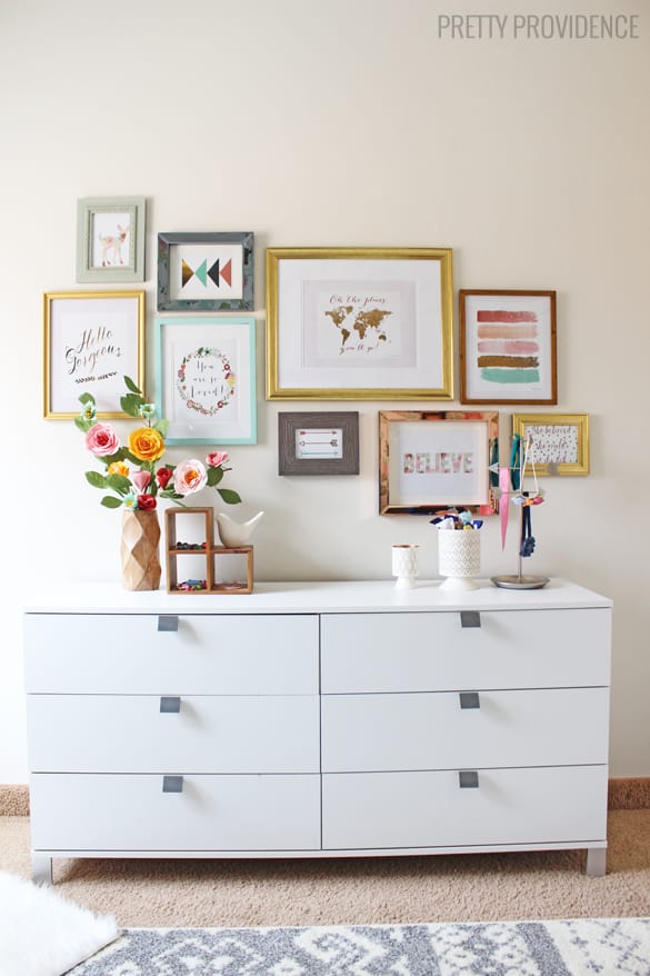 How to Hang a Gallery Wall with Command Strips - The Homes I Have Made