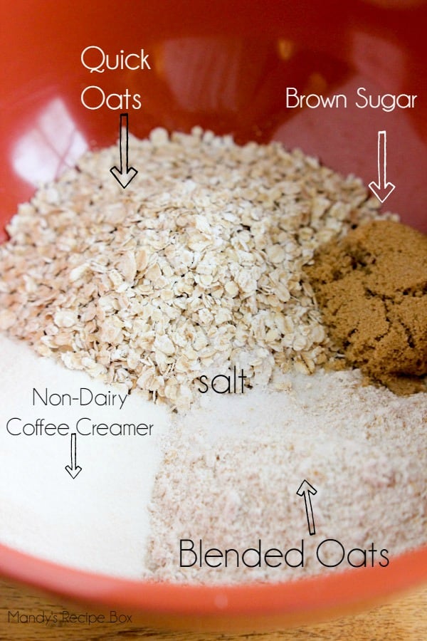 Homemade Instant Oatmeal 