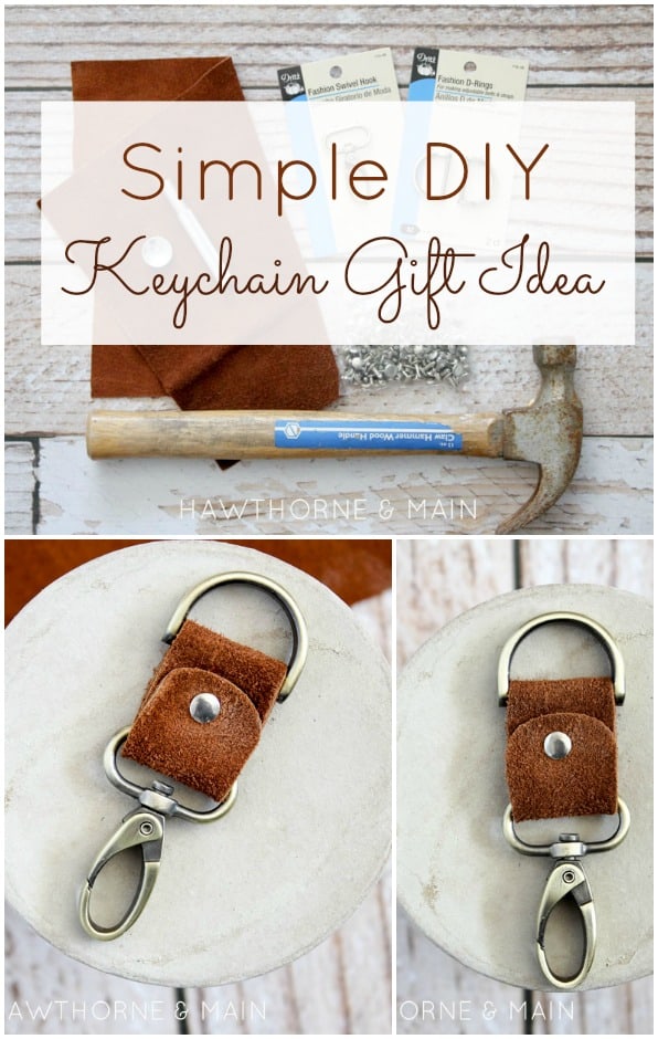 Leather Key Fob DIY