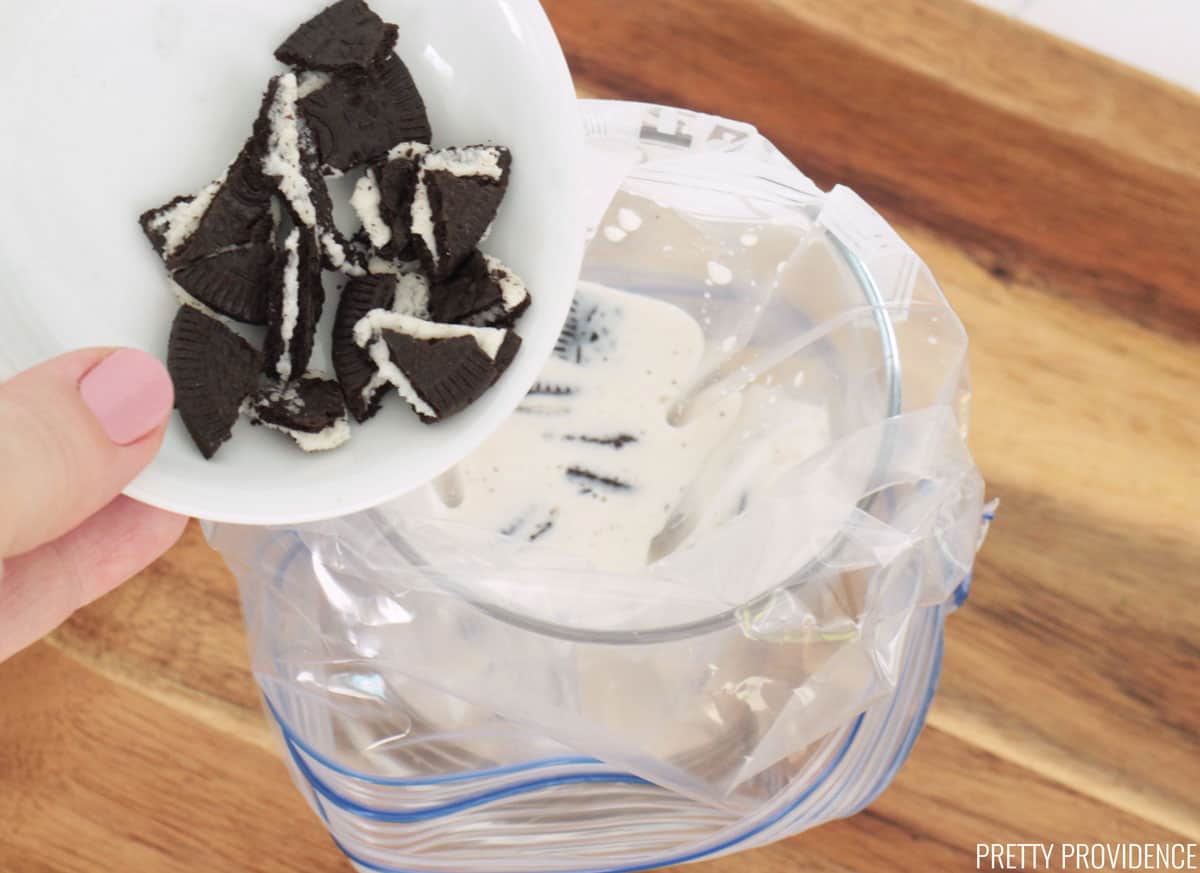 Make ice cream in ziplock bag hot sale